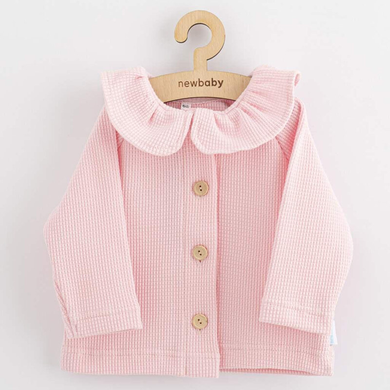 New Baby Kojenecký kabátek na knoflíky Luxury clothing Laura