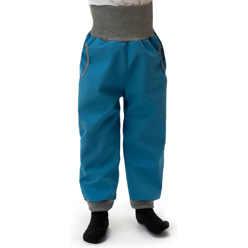 Esito Rostoucí softshellové kalhoty Sport Turquoise Vel. 104