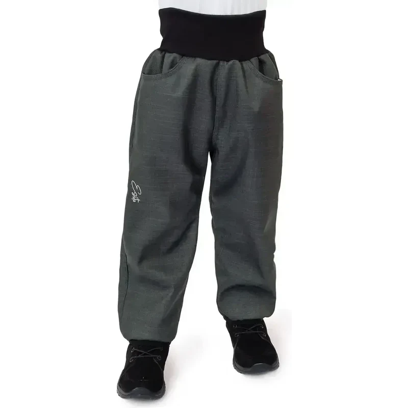 Esito Dětské softshellové kalhoty s beránkem Lamb Grey Vel. 146