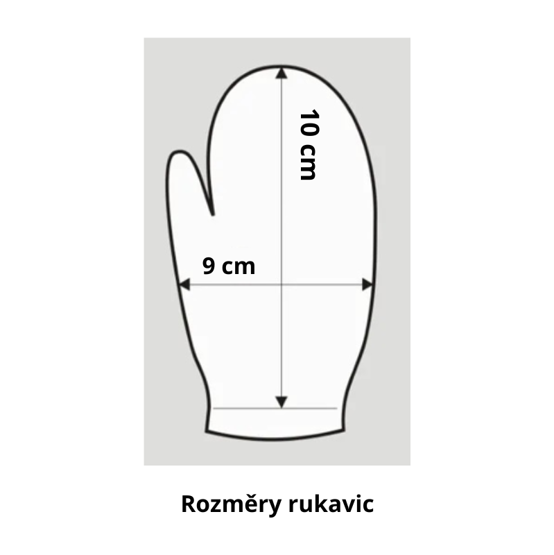 Be Snazzy Dětské palcové pletené rukavičky s traktorem 9 - 12