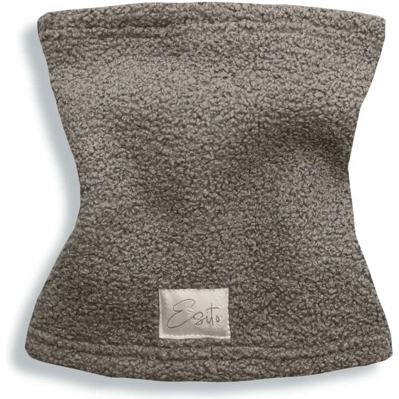 Esito Zimní nákrčník Teddy fleece double Brown Vel. 44