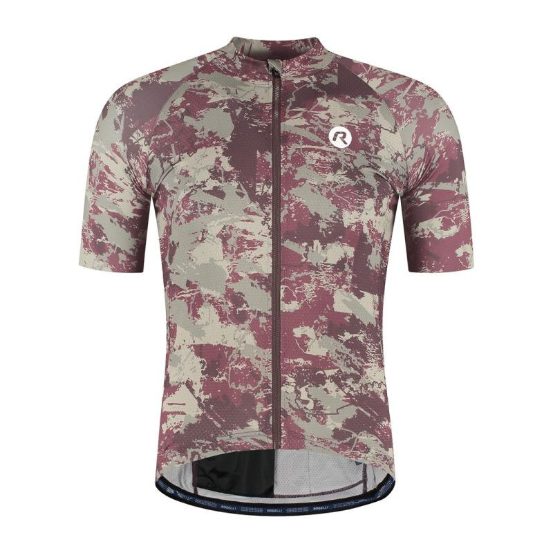 Rogelli ESSENTIAL GRAPHIC II dres šedý/kaskadový XL