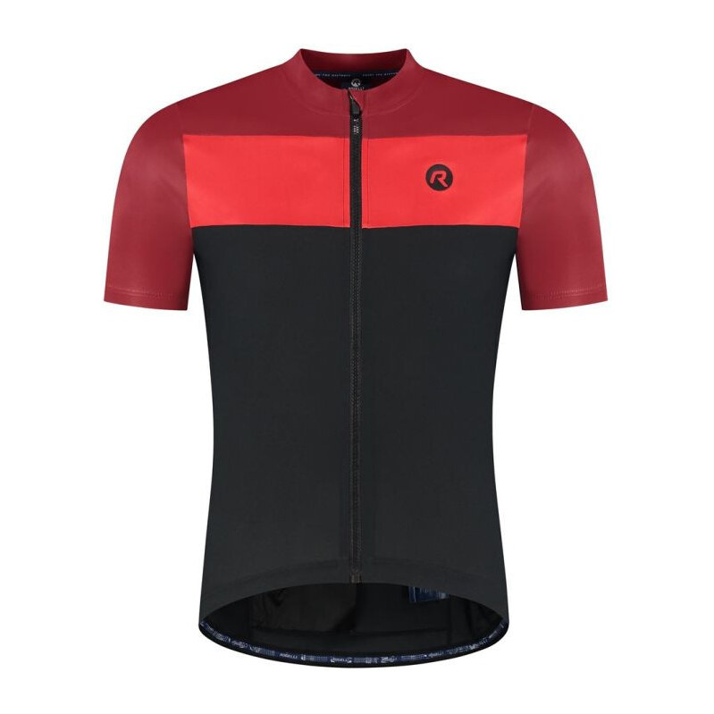 Rogelli CORE BLOCK dres černá/červená XL