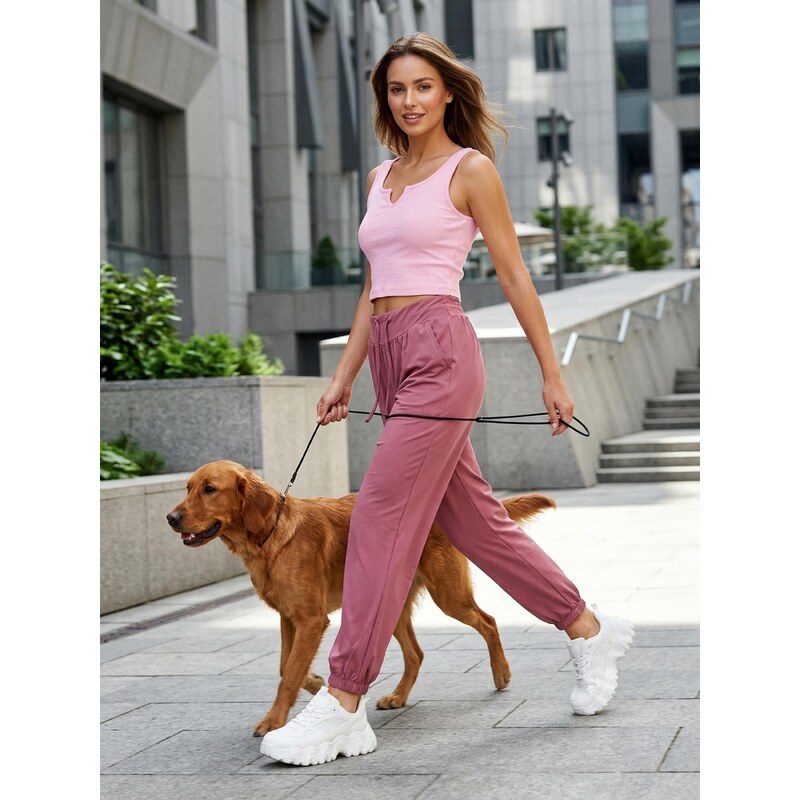 Sinsay - Crop top - růžová 105759652