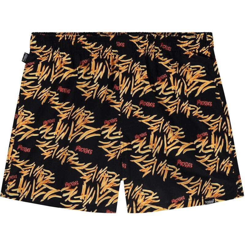 Pockies Boxerky Fries zlatě žlutá / černá