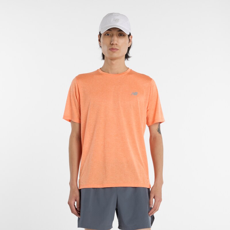 Pánské tričko New Balance MT41253AAE – oranžová