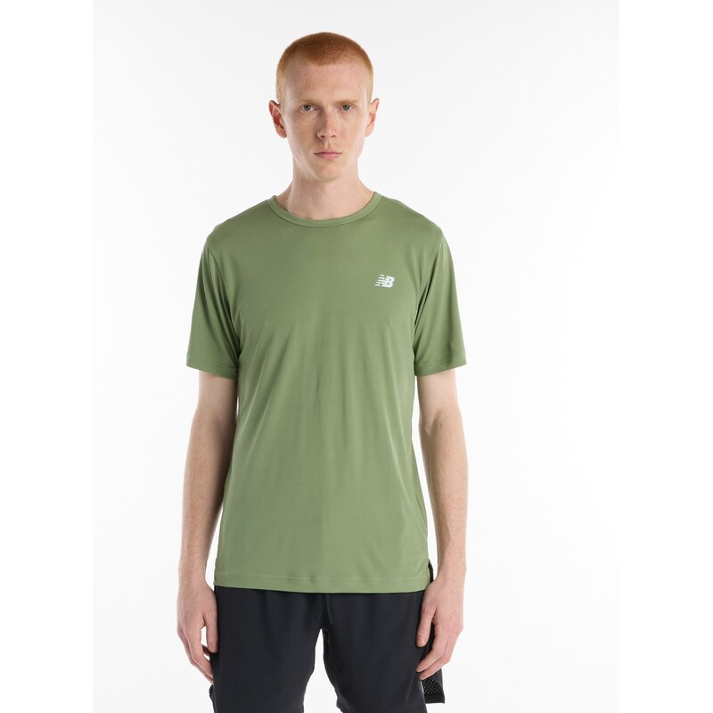 Pánské tričko New Balance MT61O0U4AAR – zelené