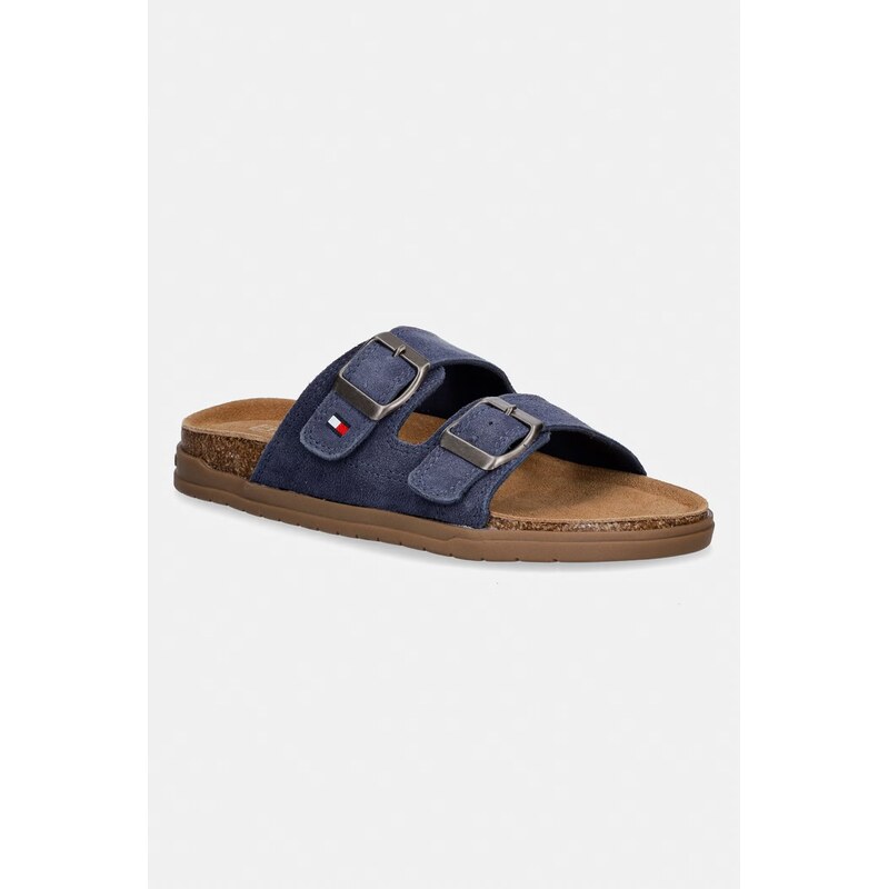 Tommy Hilfiger pantofle dětské semišové