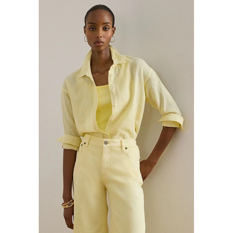 Lauren Ralph Lauren košile dámská lněná
