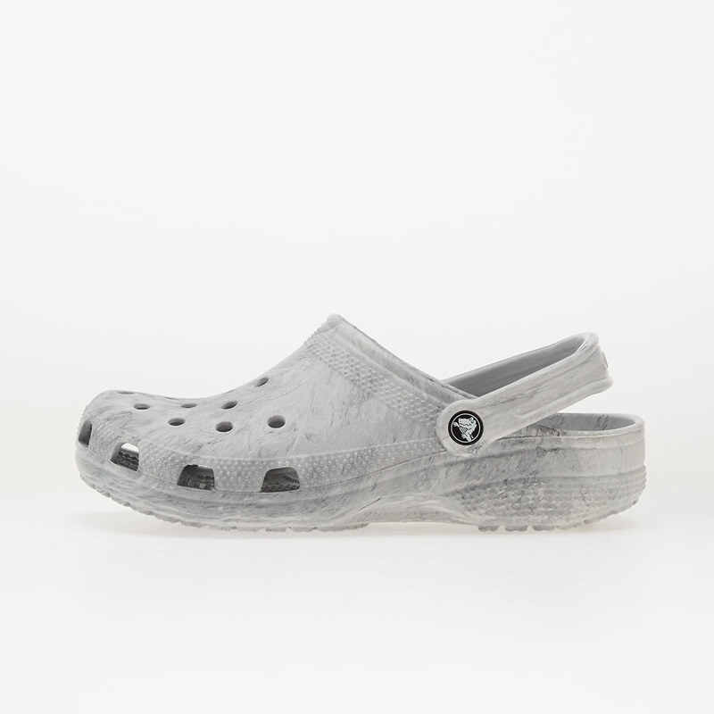 Crocs Classic Watercolor Marbled Clog Grey Swirl 114399039