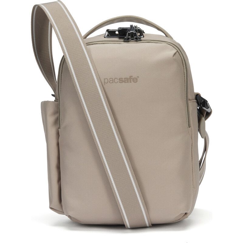 Pacsafe taška V TOUR CROSSBODY beige