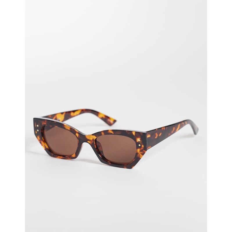 ONLY cat eye sunglasses in tortoise-Brown 115519667