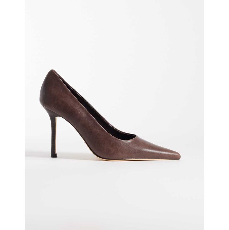 Tony Bianco Niki heeled pumps in choc vintage-Brown 114403709