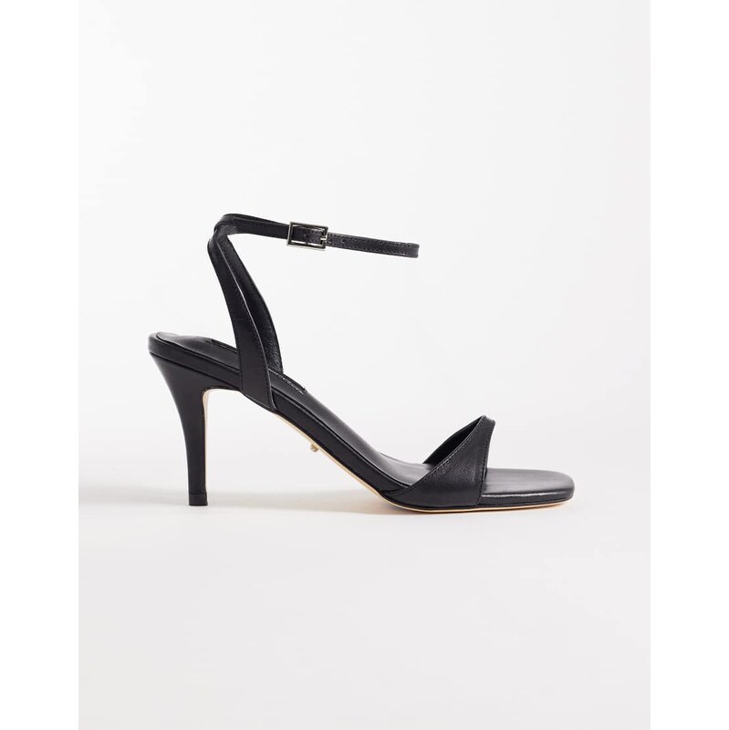 Tony Bianco Bless heeled sandals in black leather