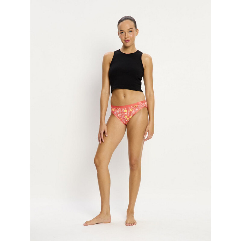 Menstruační kalhotky Modibodi Classic Bikini Moderate Boho Coral 113280371