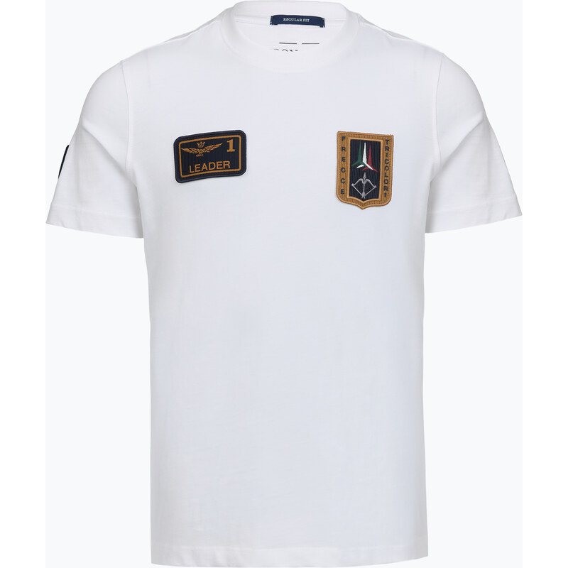 Pánské tričko Aeronautica Militare TS2544UJ00592 off white