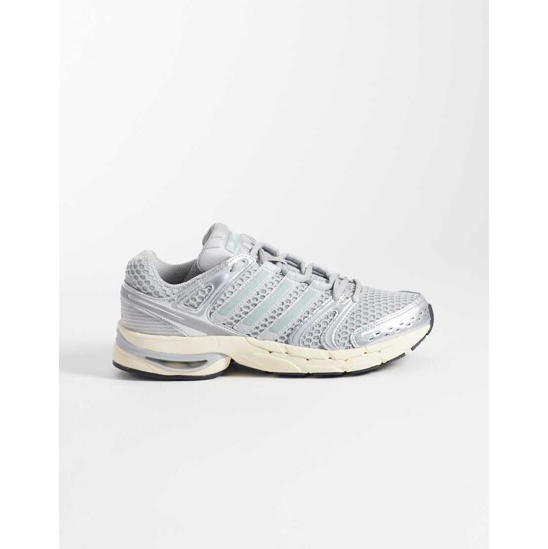 adidas Originals Adistar Control 5 trainers in silver and blue