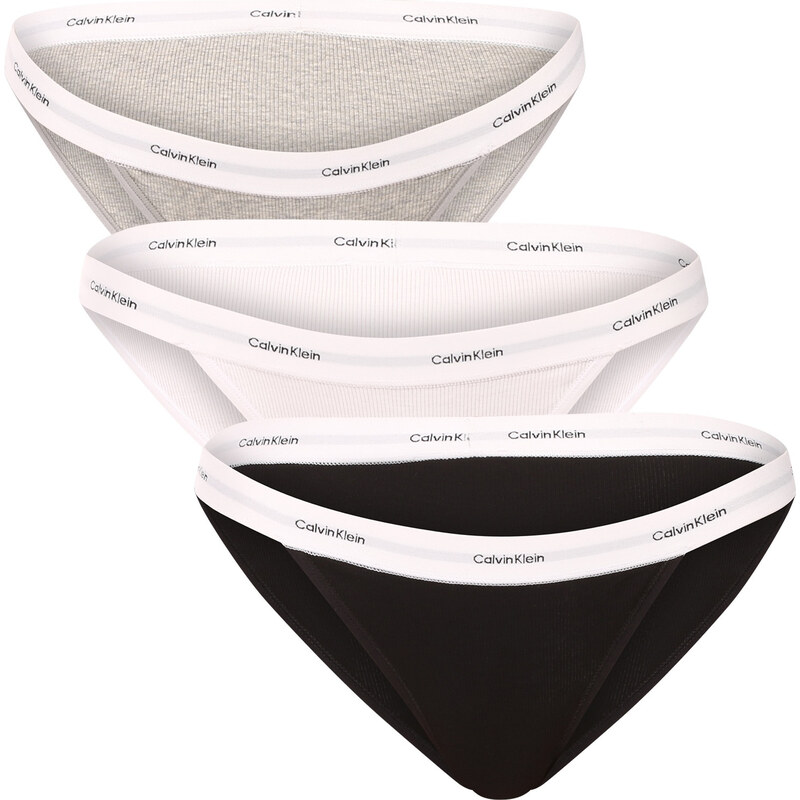 3PACK dámské kalhotky Calvin Klein vícebarevné (QD5309-6H3) 114404423