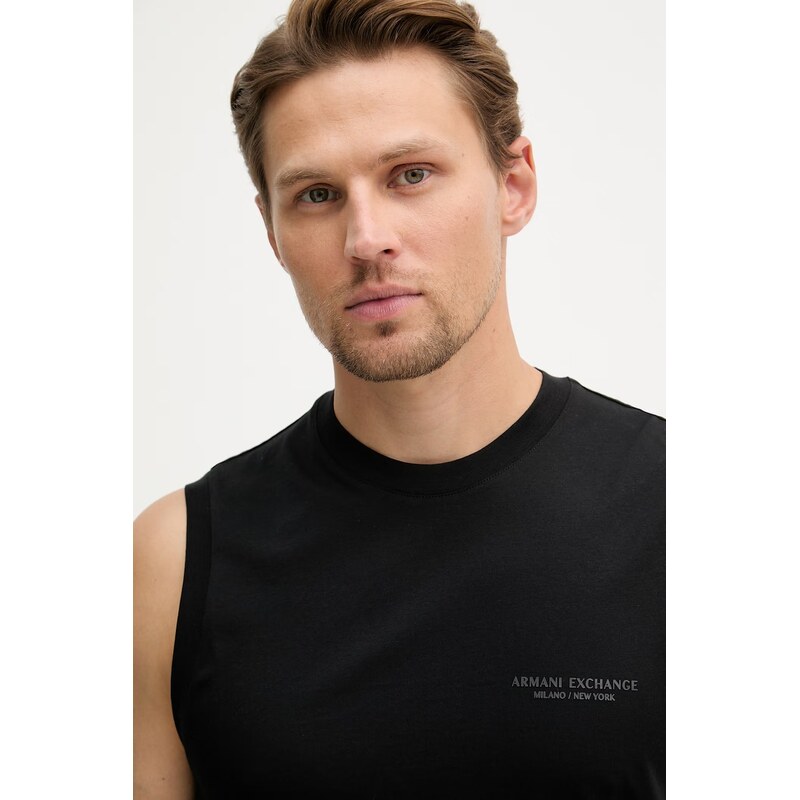 Armani Exchange Top pánský bavlněný