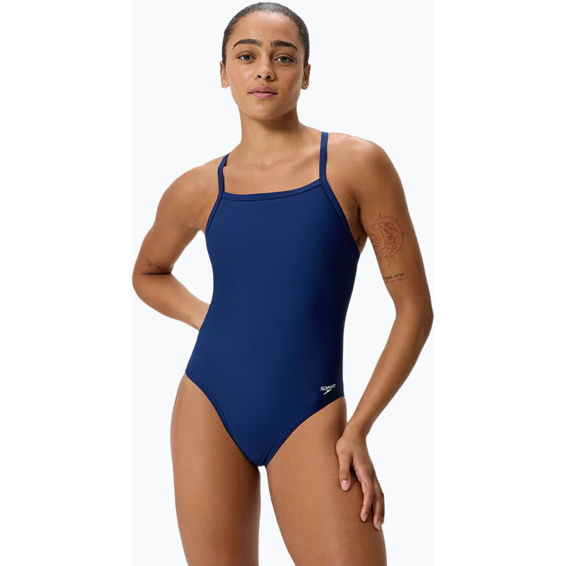 Dámské jednodílné plavky Speedo Solid EnduraSoft Turnback team