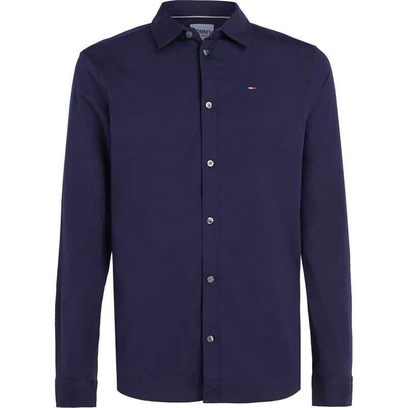 Tommy Jeans Košile tmavě modrá / červená / bílá