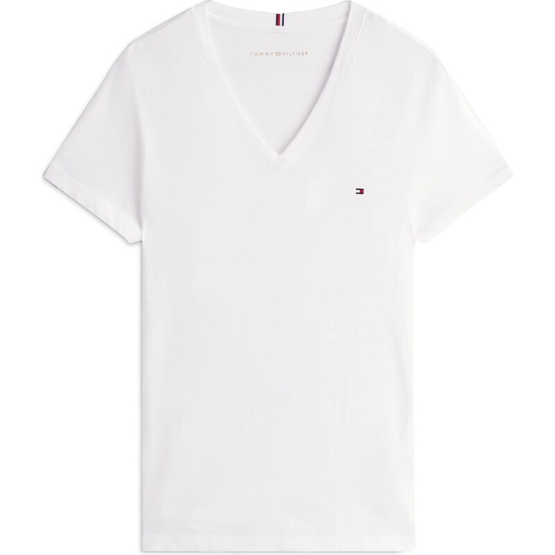 TOMMY HILFIGER Tričko námořnická modř / červená / bílá 34703735