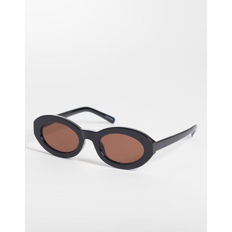 ONLY oval sunglasses in black with tint 115519664