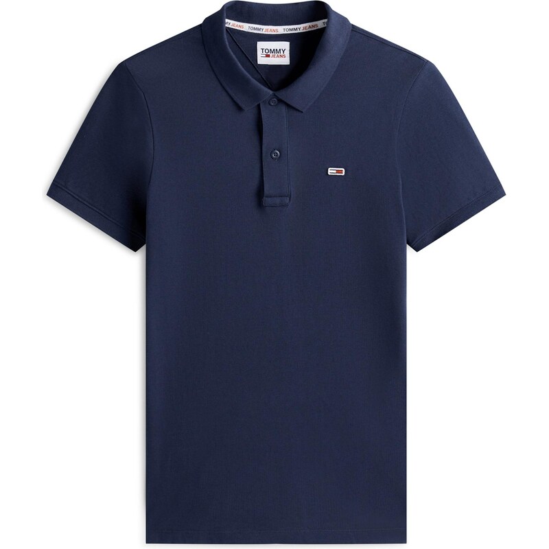 Tommy Jeans Tričko námořnická modř / červená / bílá