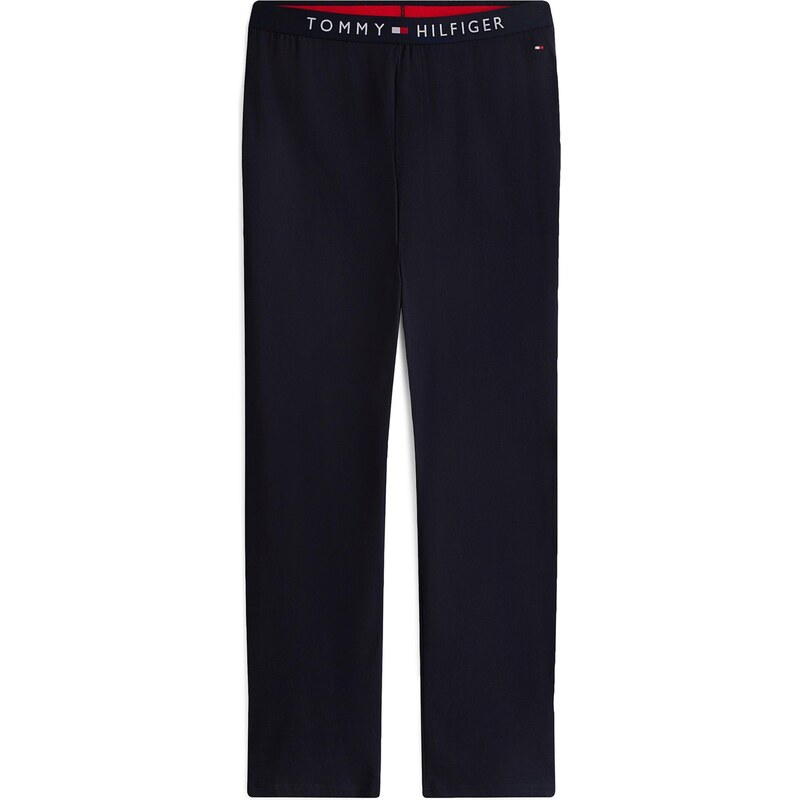 Tommy Hilfiger Underwear Pyžamové kalhoty marine modrá / červená