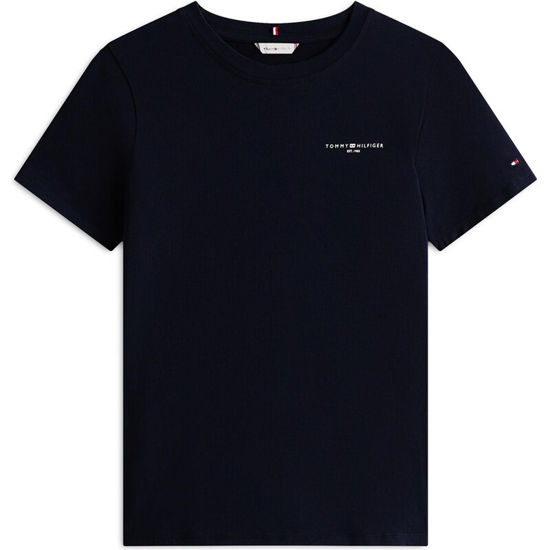 TOMMY HILFIGER Tričko 1985 námořnická modř / červená / bílá