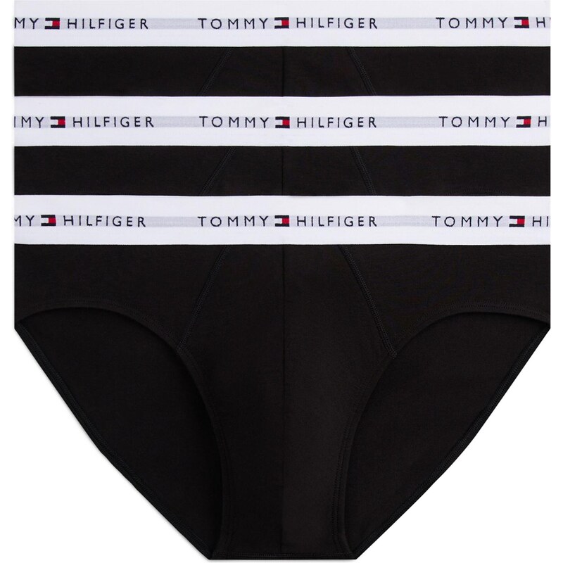 Tommy Hilfiger Underwear Slipy světle šedá / červená / černá /