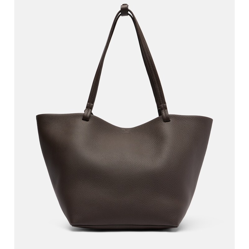 The Row Park Tote Three leather shopper