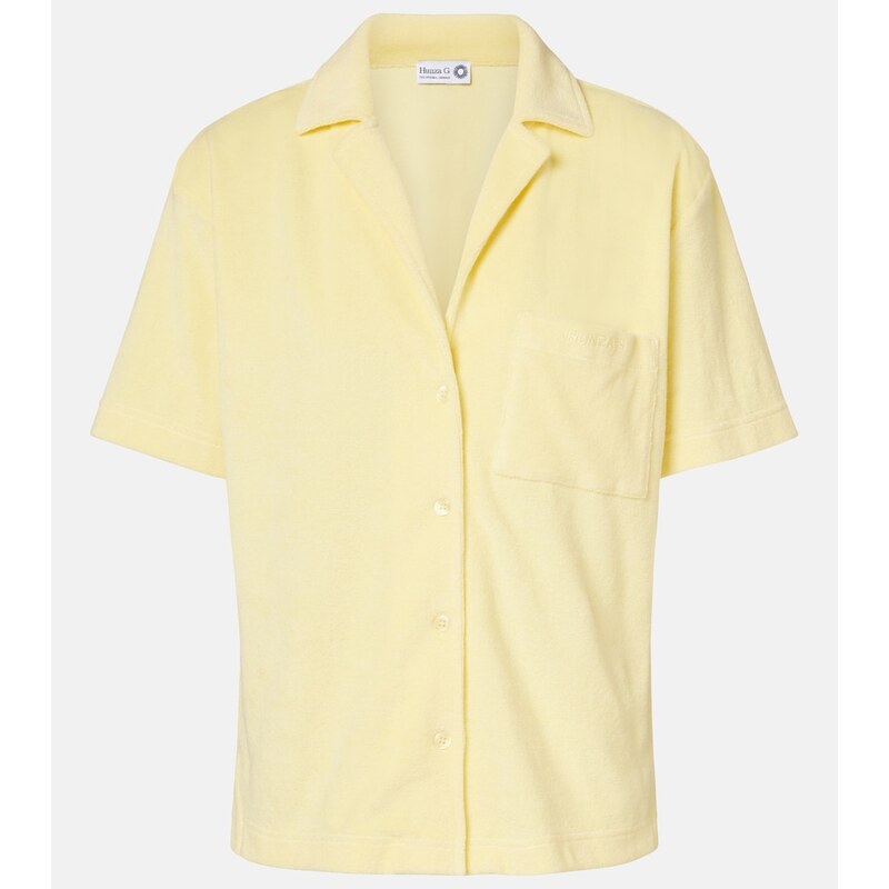 Hunza G Resort cotton terry shirt