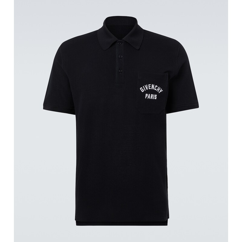 Givenchy Givenchy Paris cotton piquÃ polo shirt
