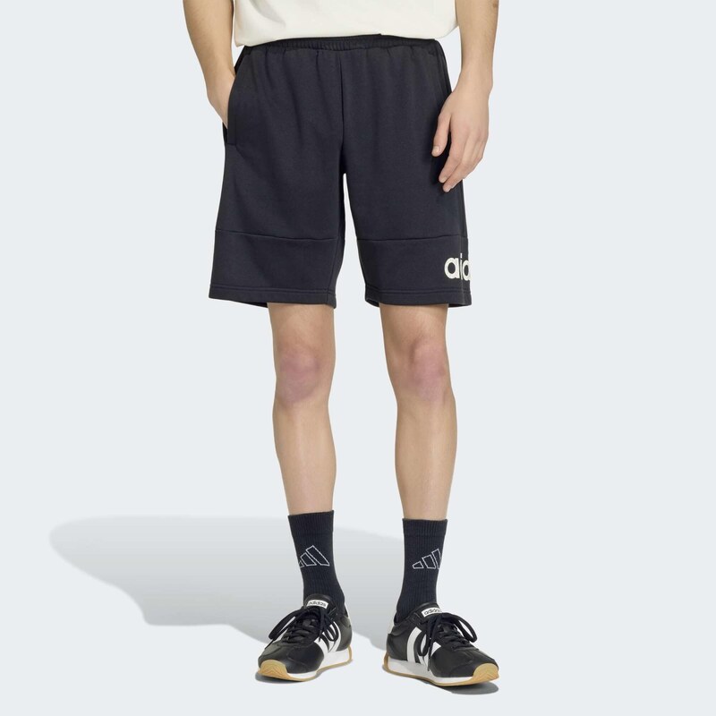 ADIDAS Pánské kraťasy na fitness bavlněné