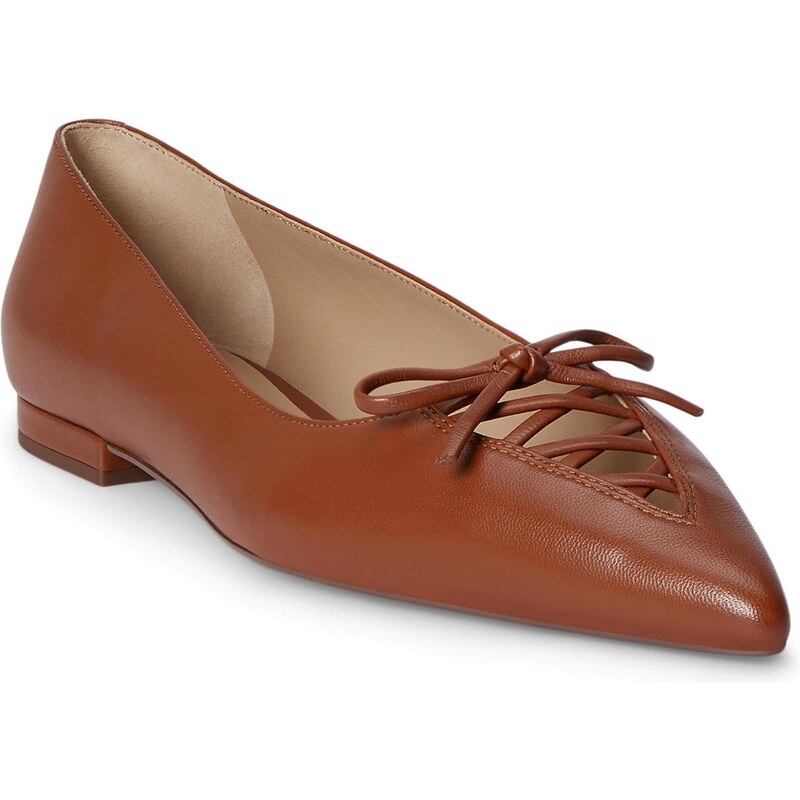 Lauren Ralph Lauren Slipper LONDYN světle hnědá