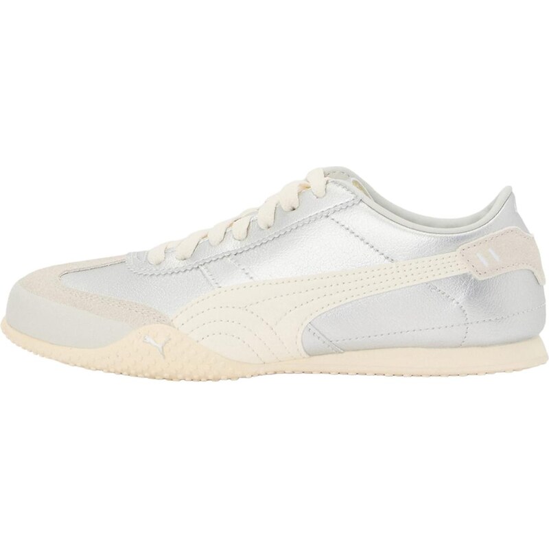 PUMA Tenisky Bella Ut Lea béžová / krémová / stříbrná