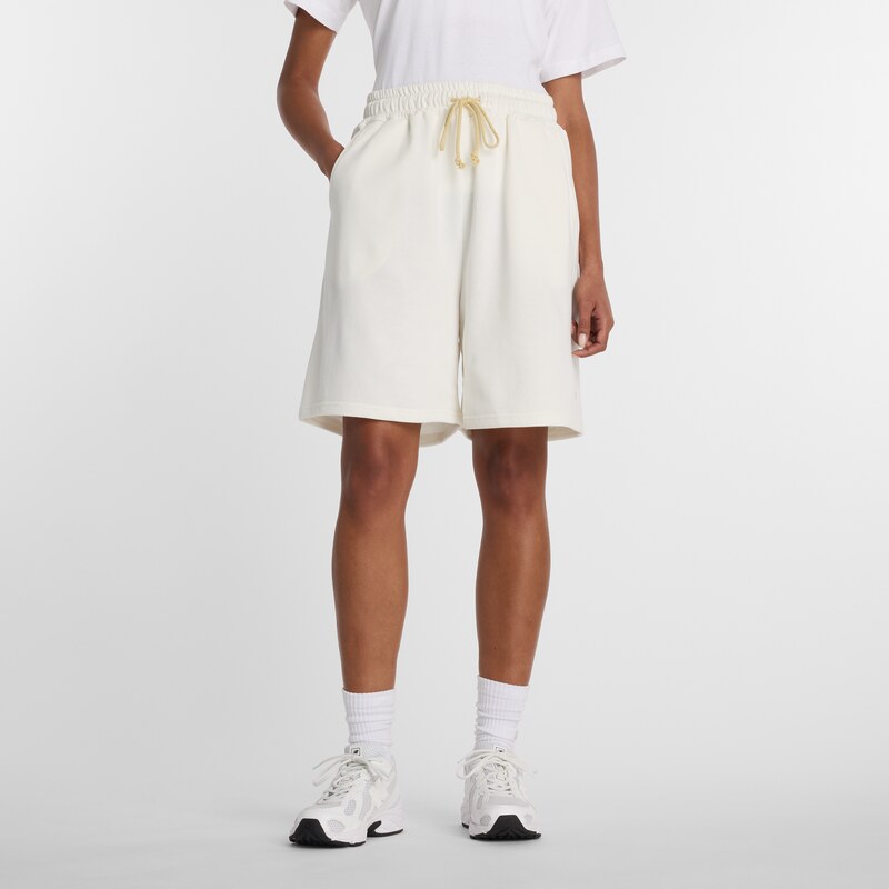 Dámské šortky New Balance WB61H5V6SST – béžové