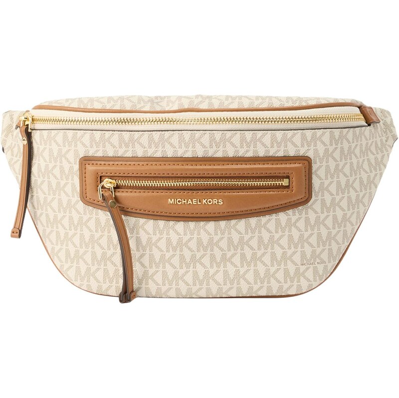 MICHAEL Michael Kors Ledvinka krémová / tmavě béžová / karamelová 114419112