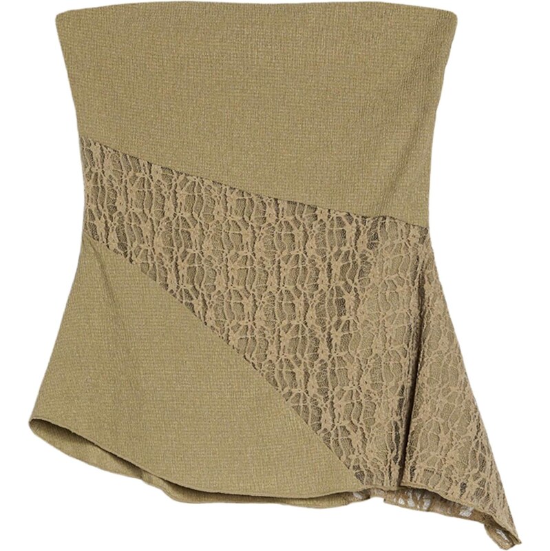 Bershka Top khaki