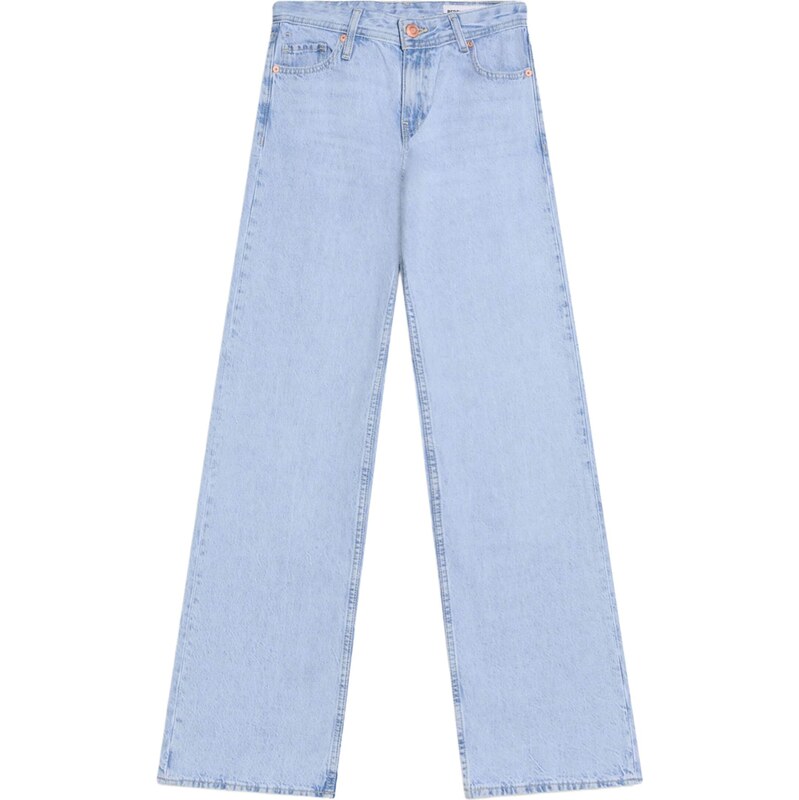 Bershka Džíny nebeská modř