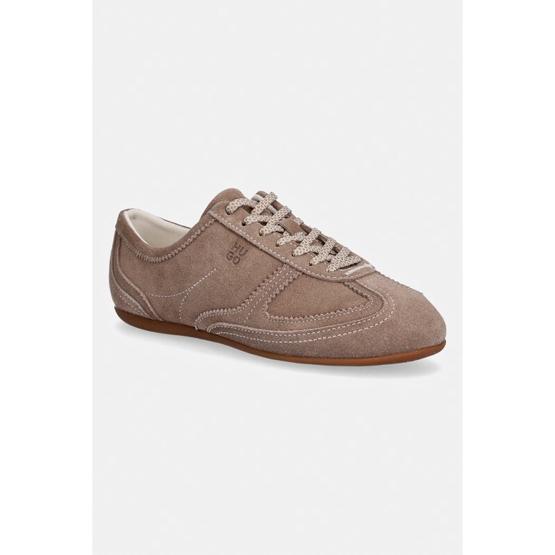 HUGO Mystie sneakers boty dámské semišové 114478690