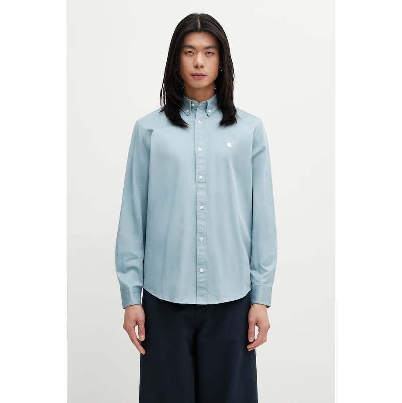 Carhartt WIP L/S Madison Shirt košile bavlněná pánská