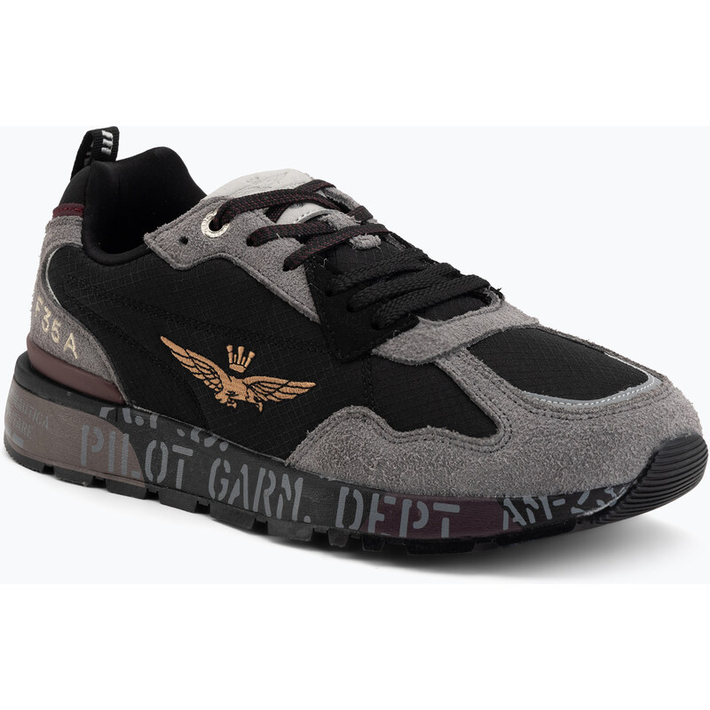 Pánské boty Aeronautica Militare SC0276UCT03546 jet black