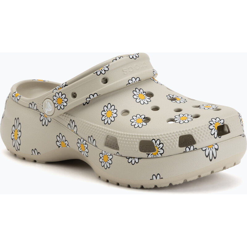 Dámské nazouváky Crocs Classic Platform Floral meteor