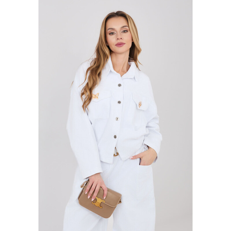 hřejivá kordová bunda model 225427 Rue Paris 114418606