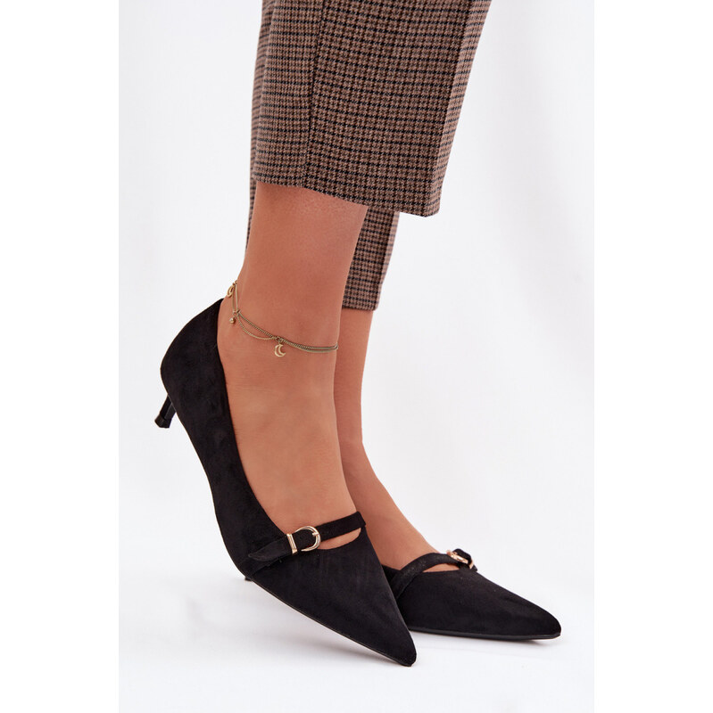 Lodičky na podpatku model 225407 Step in style