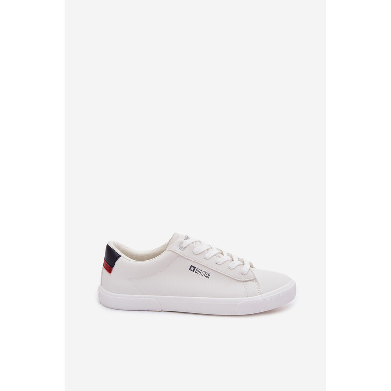 Big Star Shoes Pánské Tenisky Eko Kůže Big Star OO174018 Bílé