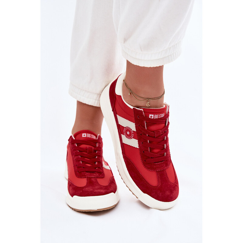 Dámské tenisky Big Star model 22039976 Červené - Big Star Shoes