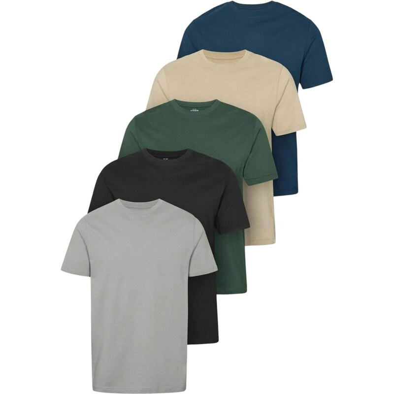 Denim Project Košile  DPM 5 PACK  mix barev